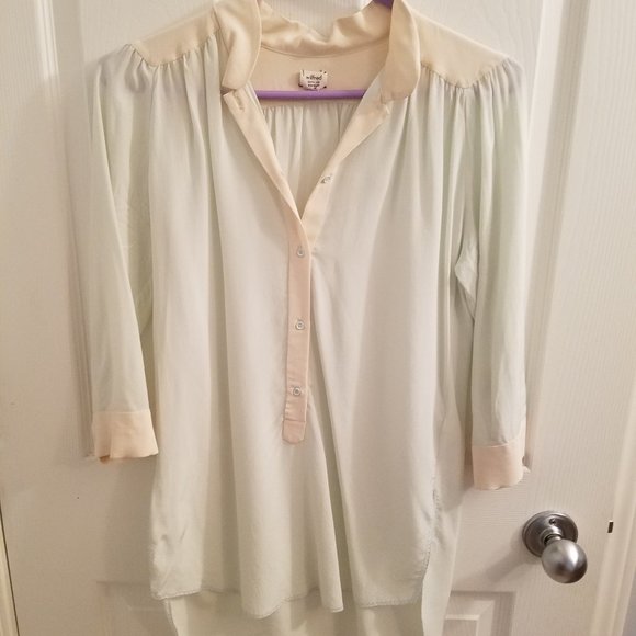 Aritzia Wilfred silk blouse - Picture 1 of 4